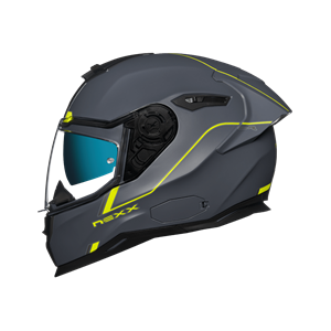 Nexx Sx.100R Frenetic Neon Grey Matt Full Face Helmet