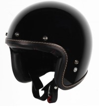 Helstons Brave Carbon Fiber Black Jet Helmet