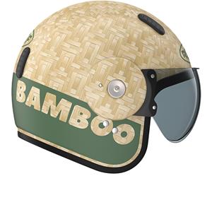 ROOF Bamboo Pure Matt Khaki Jet Helmet