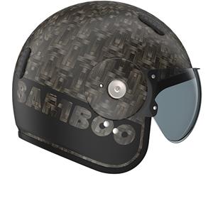 ROOF Bamboo Black Matt Jet Helmet