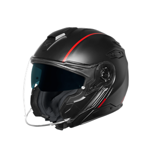 Nexx X.Viliby Signature Black Red Matt Jet Helmet