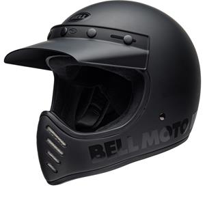 Bell Moto-3 Classic Solid Blackout Integraalhelm