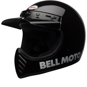 Bell Moto-3 Classic Solid Gloss Zwart Integraalhelm