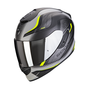 Scorpion Exo-1400 Evo Air Attune Matt Grey-Black-Neon Yellow Full Face Helmet