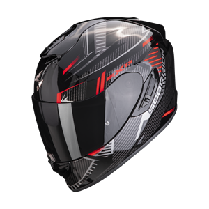 Scorpion Exo-1400 Evo Air Shell Black-Red Full Face Helmet