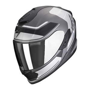 Scorpion Exo-1400 Evo Air Vittoria Matt Silver-White Full Face Helmet