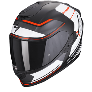 Scorpion Exo-1400 Evo Air Vittoria Matt Black-White Full Face Helmet
