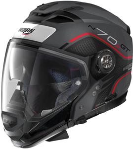 Nolan N70-2 Gt Flywheel 52 Flat Lava Grey Multi Helmet