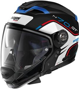 Nolan N70-2 Gt Flywheel 56 Flat Black Multi Helmet