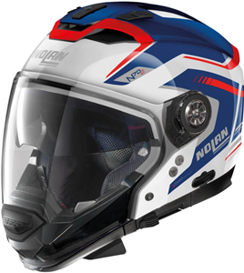 Nolan N70-2 Gt Switchback 61 Metal White Multi Helmet