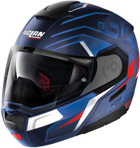 Nolan N90-3 Comeback 46 Flat Cayman Blue Modular Helmet 