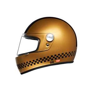 Nexx X.G100 R Finish Line Gold Black Full Face Helmet