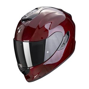 Scorpion Exo-1400 Evo Carbon Air Solid Red Full Face Helmet