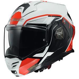 LS2 FF901 Advant X Metryk White Red Modular Helmet