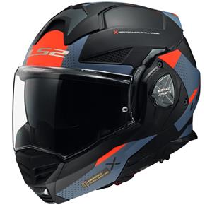 LS2 FF901 Advant X Oblivion Matt Black Blue Modular Helmet