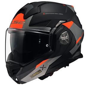 LS2 FF901 Advant X Oblivion Matt Black Titanium Modular Helmet