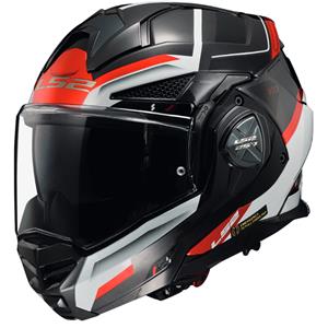 LS2 FF901 Advant X Spectrum Black White Red Modular Helmet
