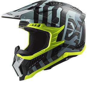 LS2 MX703 C X-Force Barrier Sky Blue Offroad Helmet