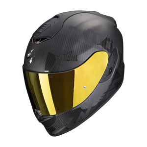 Scorpion Exo-1400 Evo Carbon Air Cerebro Black Full Face Helmet