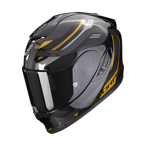 Scorpion Exo-1400 Evo Carbon Air Kydra Black-Gold Full Face Helmet