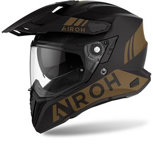 Airoh Commander Gold Matt Adventure Helmet