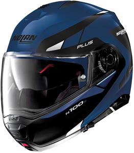 Nolan N100-5 P Milestone 56 Flat Cayman Blue Modular Helmet 