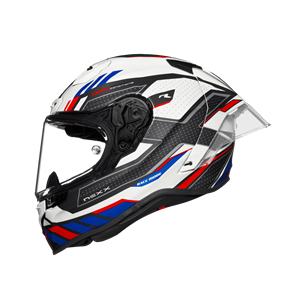 Nexx X.R3R Precision Red Blue Full Face Helmet