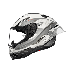 Nexx X.R3R Precision White Grey Matt Full Face Helmet