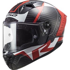 LS2 FF805 Thunder C Racing 1 Gloss Red White ECE 22.06 Full Face Helmet