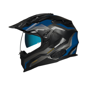 Nexx X.Wed2 Columbus Blue Black Matt Adventure Helmet