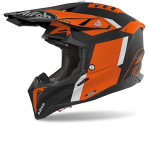 Airoh Aviator 3 Glory Oranje Mat Offroad Helm