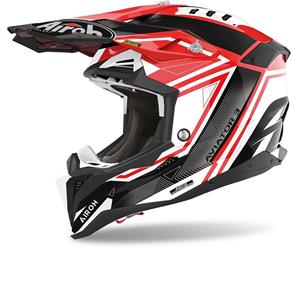 Airoh Aviator 3 League Rood Offroad Helm