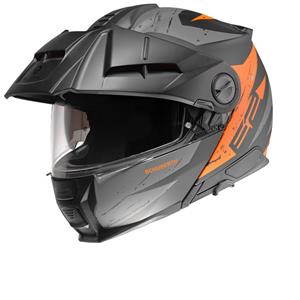 Schuberth E2 Explorer Black Orange Modular Helmet