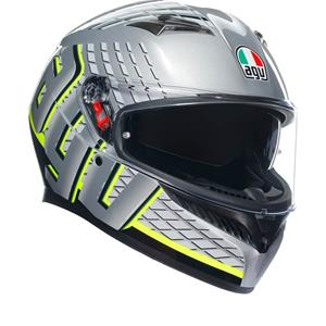 AGV K3 E2206 Mplk Fortify Grey Black Yellow Fluo 011