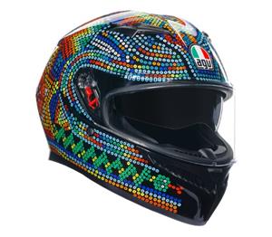 Agv K3 E2206 Mplk Rossi Winter Test 2018 001 Full Face helmet