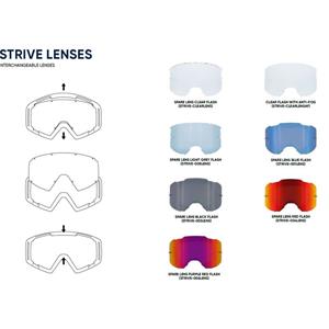 Spect Red Bull Strive Spare Lens Clear