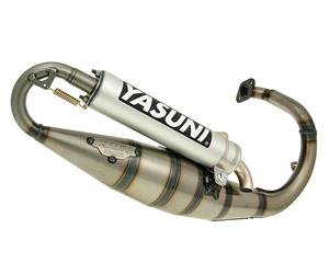 Yasuni Uitlaat  Scooter R Aluminium voor Peugeot verticaal