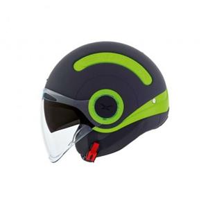 Nexx SX.10 Open Helm Groen/Zwart, Maat L