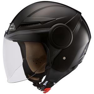 Smk Open helm  STREEM Zwart, Maat XL