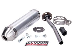Giannelli Einddemper  Aluminium voor Yamaha DT 50 R 98-03, MBK X-Limet 98-03