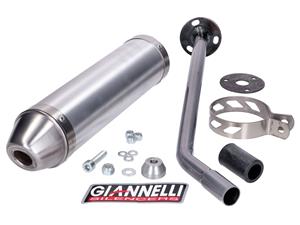Giannelli Einddemper  Aluminium voor Derbi DRD Pro 50 SM 05-11