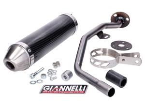 Giannelli Einddemper  Carbon voor Peugeot XPS TL 50 06-07