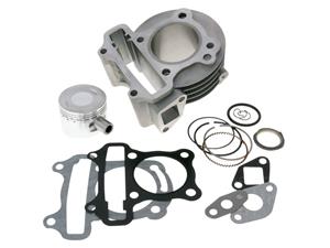 101 Octane Cilinderkit 72cc voor GY6 Chinese scooter, Kymco 4-Takt, 139QMB/QMA