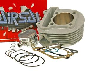 Airsal Cilinderkit  Sport 163,4cc 60mm voor 157QMJ, GY6 150cc