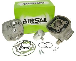 Airsal Cilinderkit  Sport 50cc 39,9mm, 40mm Gietijzer voor Derbi EBE EBS