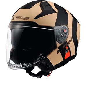 LS2 OF603 Infinity II Special Matt Sand 06 Jet Helmet