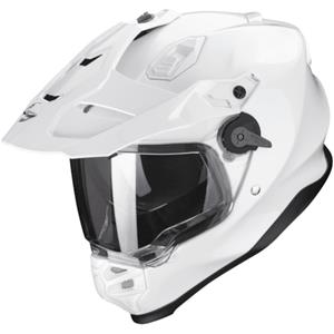 ADF-9000 Air Solid, Dual Sport motorhelm, Parel Wit