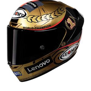 Suomy SR-GP Pecco Bagnaia World Champion 2022 Gold Full Face Helmet