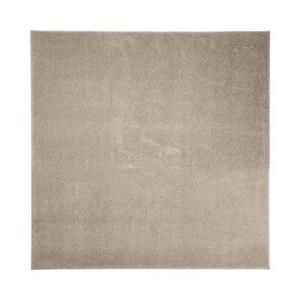 Tapeso Vierkant vloerkleed Fine - ivoor - 240x240 cm - Wit