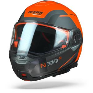 Nolan N100-5 Consistency LED N-Com 027 Matt Orange